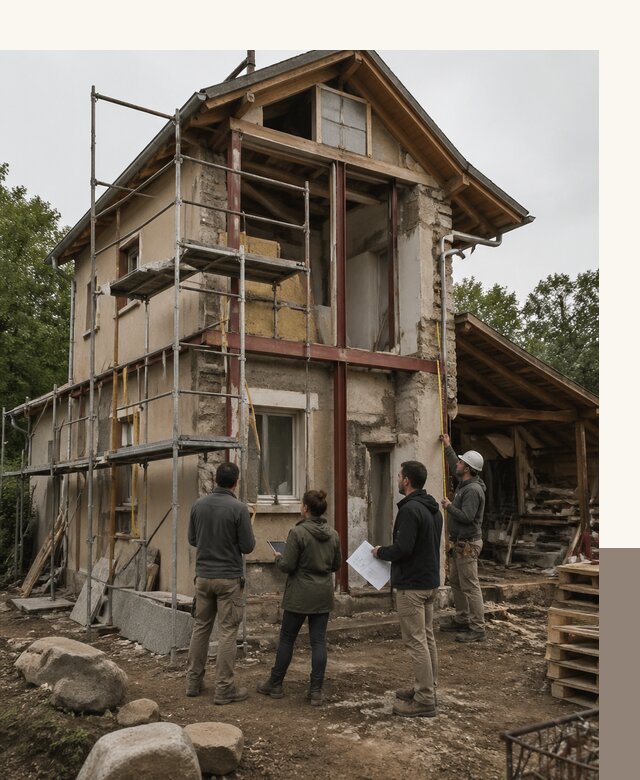 Реконструкция загородного дома под ключ в Первоуральске от бюро